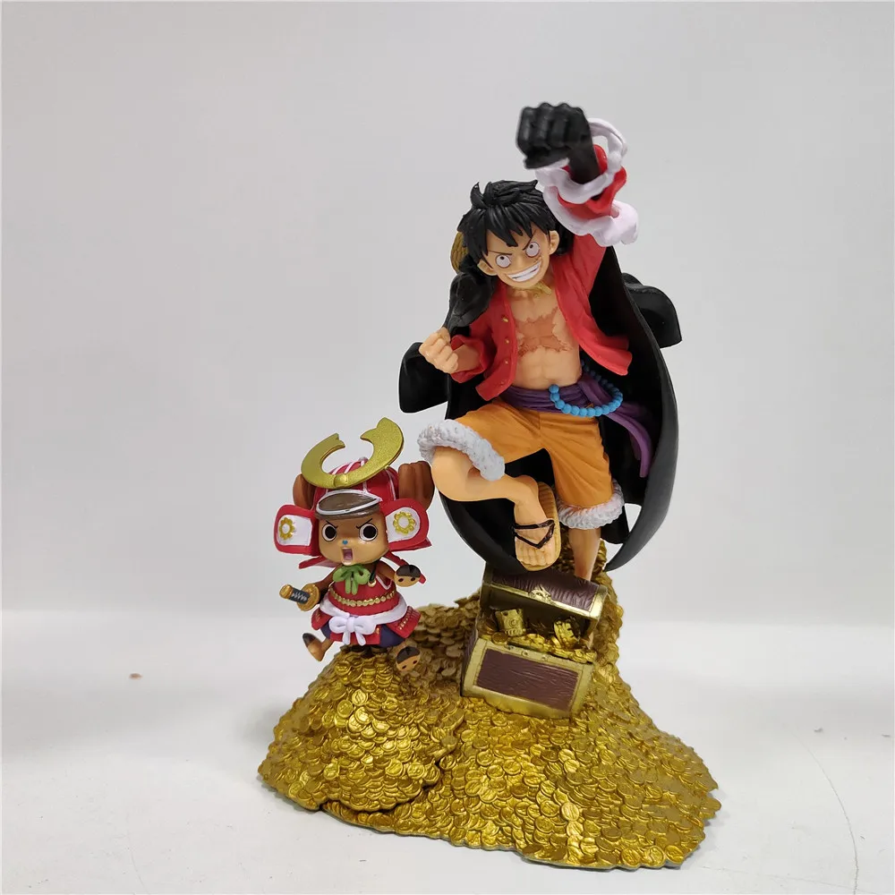 

Anime One Piece Luffy Chopper PVC Action Figures 200mm One Piece Model Toys Figurine