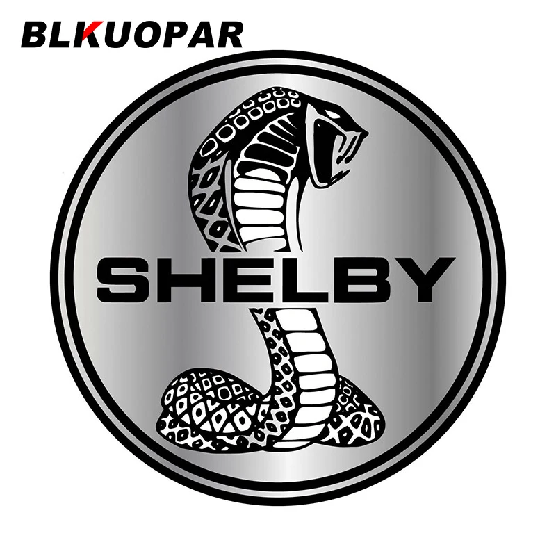 

BLKUOPAR 13cm x 13cm for Cobra Shelby Camper Car Stickers DIY Anime Waterproof Occlusion Scratch VAN Vehicle Bumper Car Label