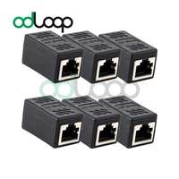 odloop 6 pack rj45 coupler ethernet coupler ethernet inline connector plugs for cat5 cat5e cat6e cat7 cable