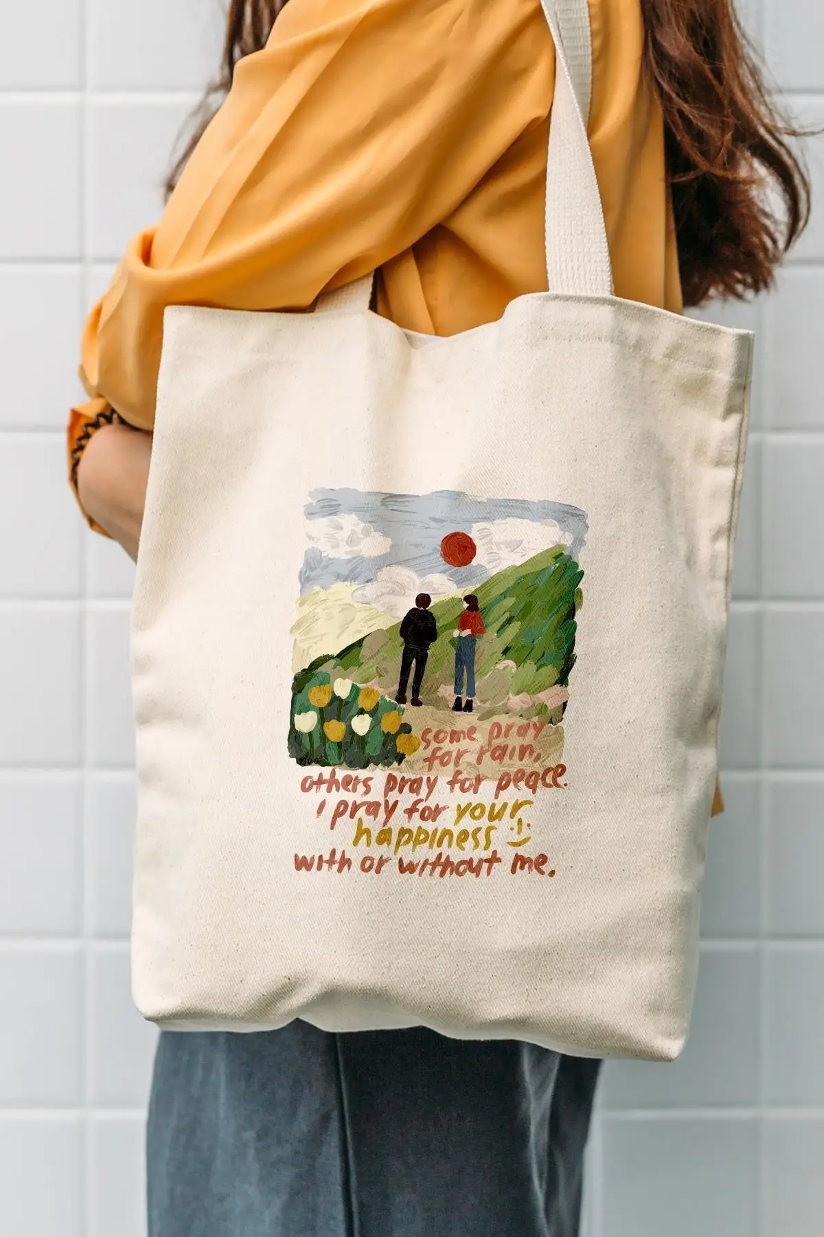

Canvas Tote gym Bag suitable for daily use