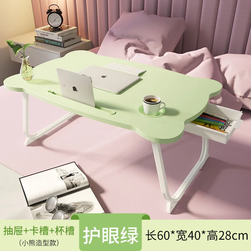

On Bed Small Table Folding Simple Laptop Desk Student Dormitory Rental Desk
