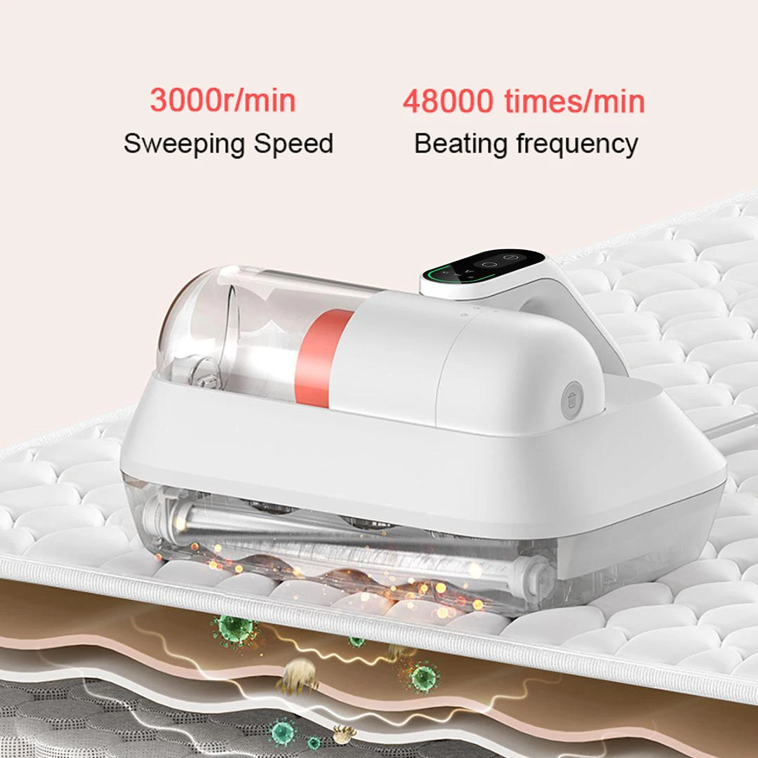 Пылесосы XIAOMI MIJIA Pro для пылевых клещей мощность циклонного всасывания 14 кПа