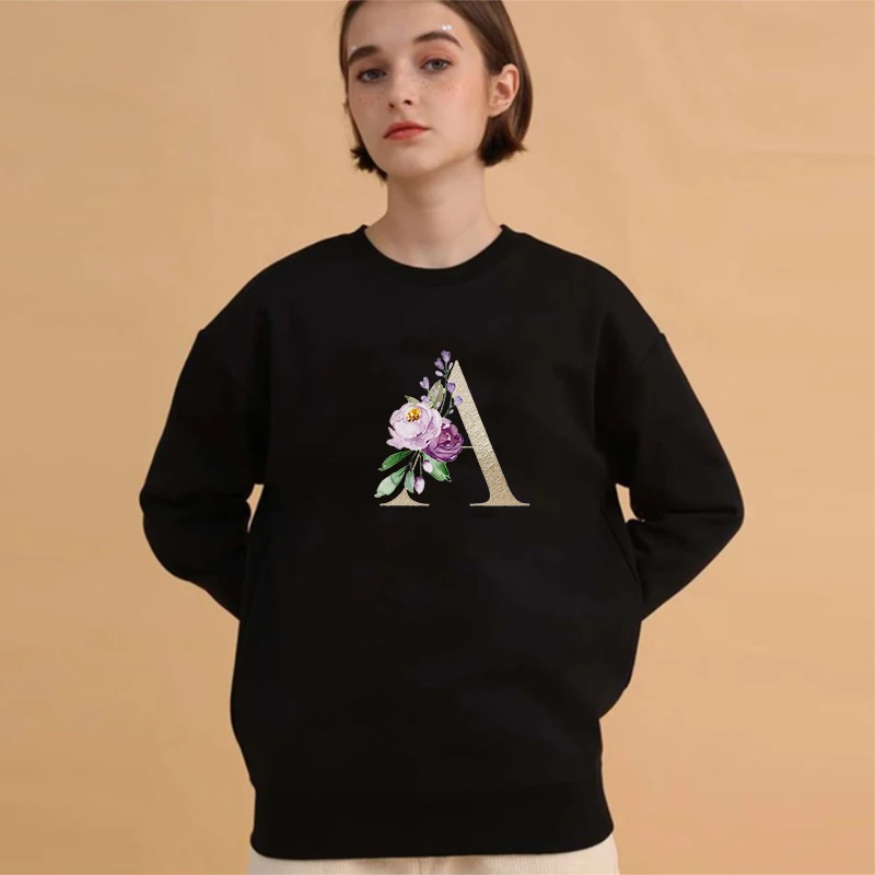 

Женский пуловер с длинным рукавом и круглым вырезом, в стиле Харадзюку