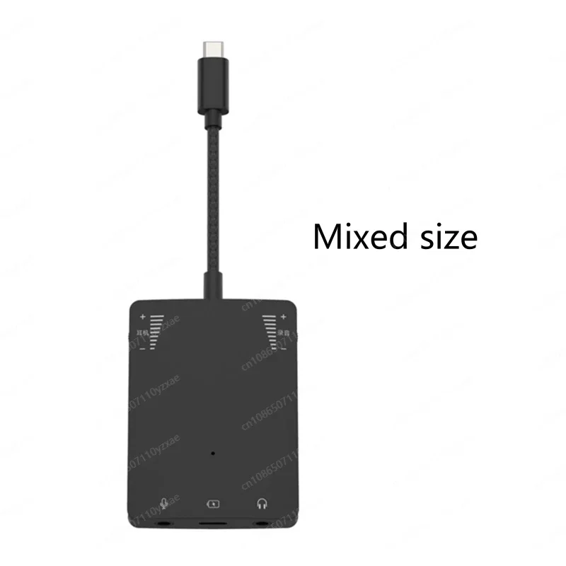 Внешний адаптер звуковой карты Type-C или a-pple для телефона USB-C к разъему 3 5 мм