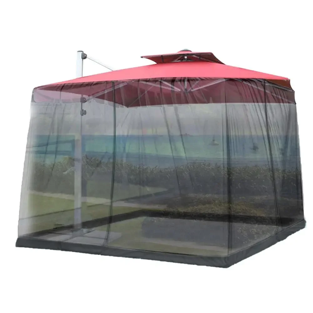 

Mosquito Net Patio Umbrella Cover Mosquito Netting Screen UV Resistant Mosquito Netting for Outdoor Yard Camping