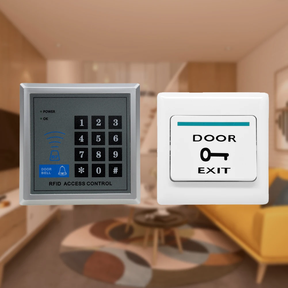 

Electric Door Lock Magnetic Access Control ID Card Password System