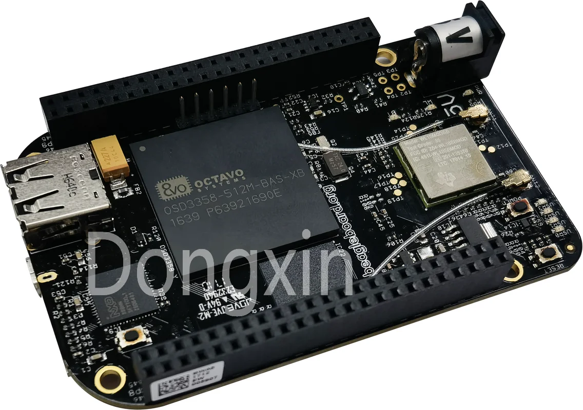 Черная Беспроводная система Octavo OSD3358 AI BB макетная плата BeagleBone