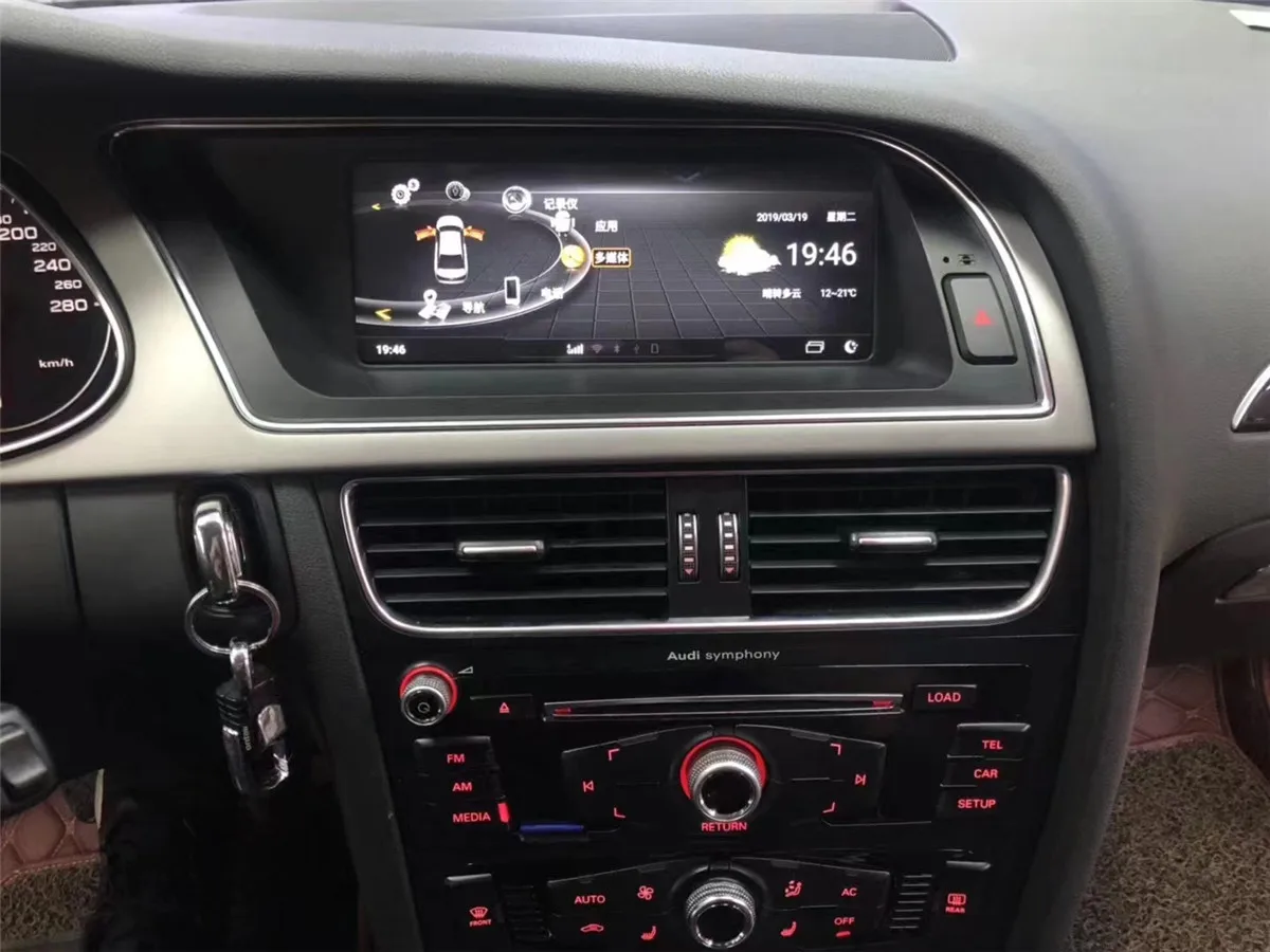 Android 8 + 128 Гб для Audi A4 A4L A5 B8 8K 2009-2012 Стерео GPS DVD Радио экран монитор MMI 2G 3G MIB