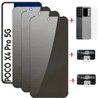 конфиденциальности защитное стекло Poco X4 Pro 5G Анти-шпионское стекло Xiaomi Pocco X4Pro Glass Антибликовое стекло Poco X3 Pro GT NFC ugoos x4 Pro Poko X 4 конфиденциальности стекло Pocophone M4 Pro Anti-Peep пленка