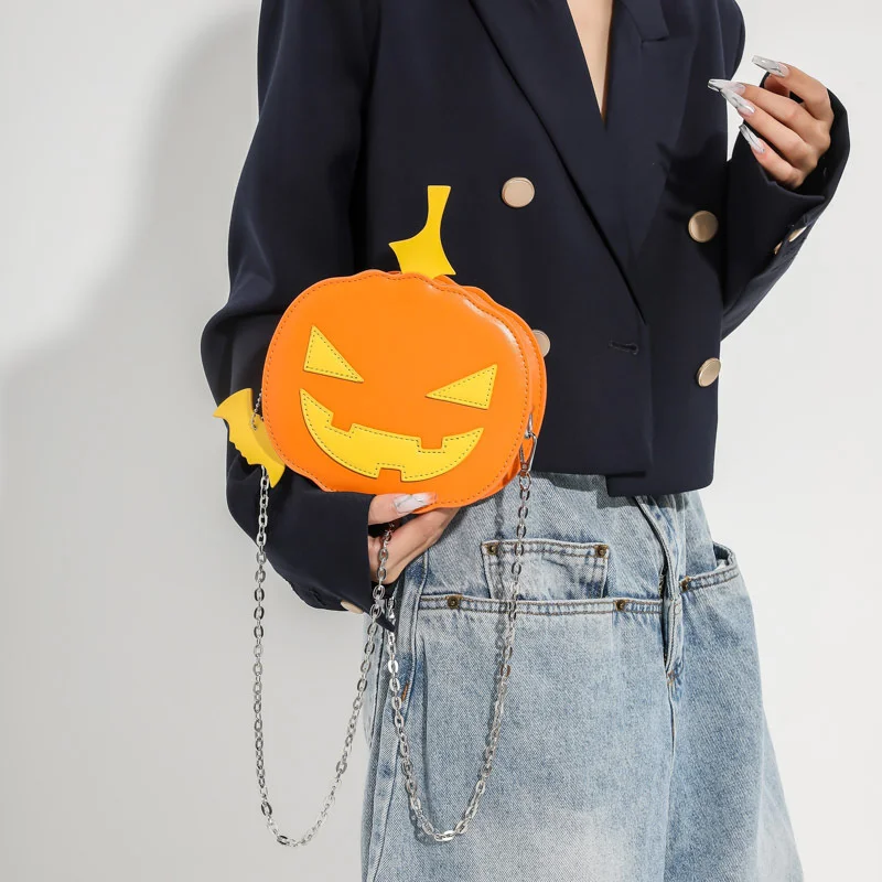 

Милая сумка через плечо, креативная блестящая женская сумка-мессенджер, маленькая сумка через плечо, сумка через плечо для Хэллоуина