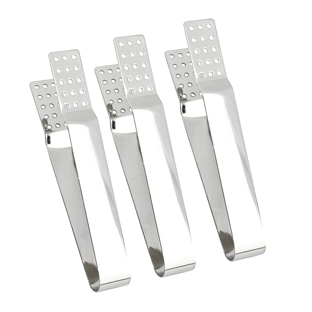 

Tongs Tea Tong Mini Stainless Steel Squeezer Teabag Candy Filters Kitchen Cooking Holder Strainer Serving Salad Coffee
