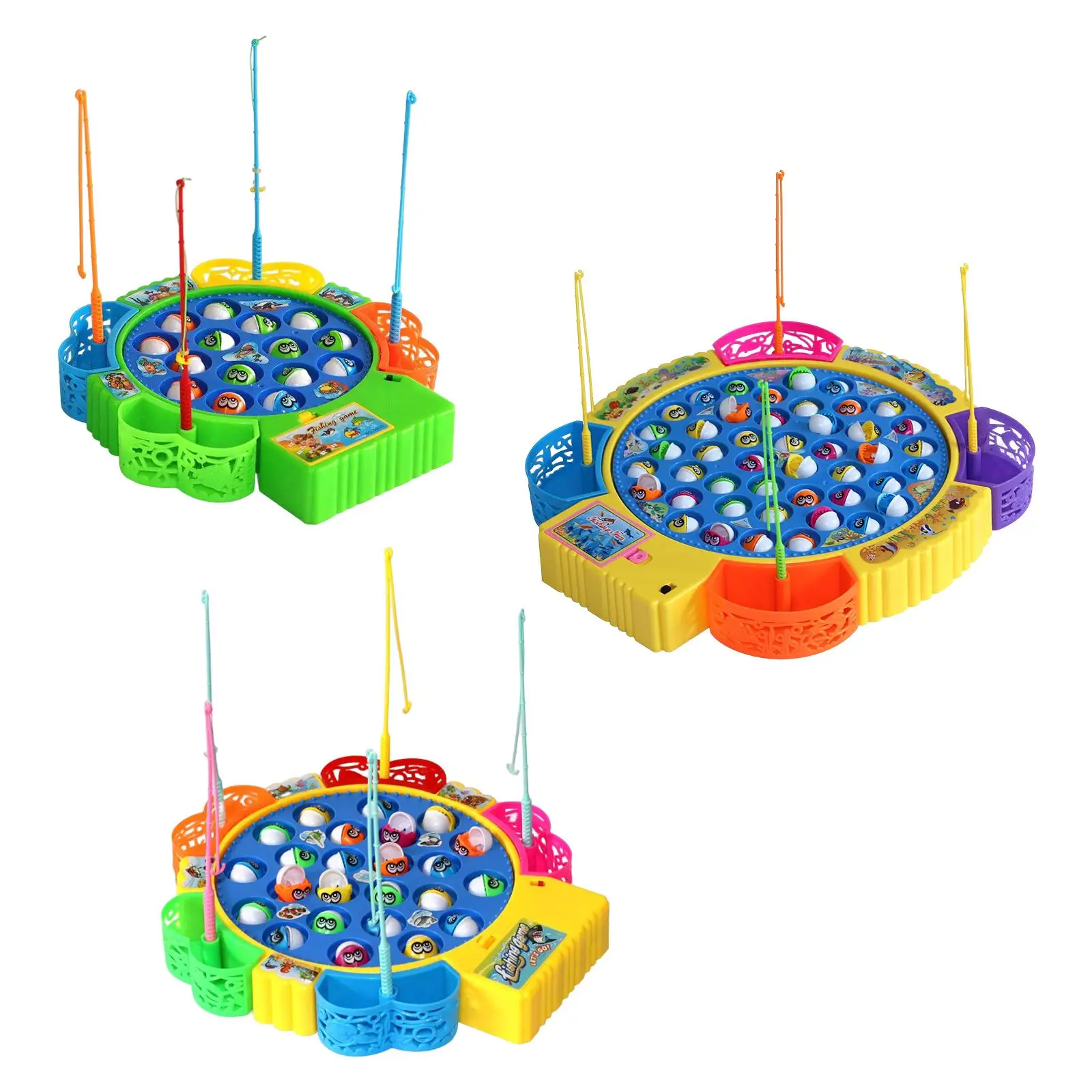 

Novelty Rotating Fishing Game Kids Toy for Early Learning Toy Preschool