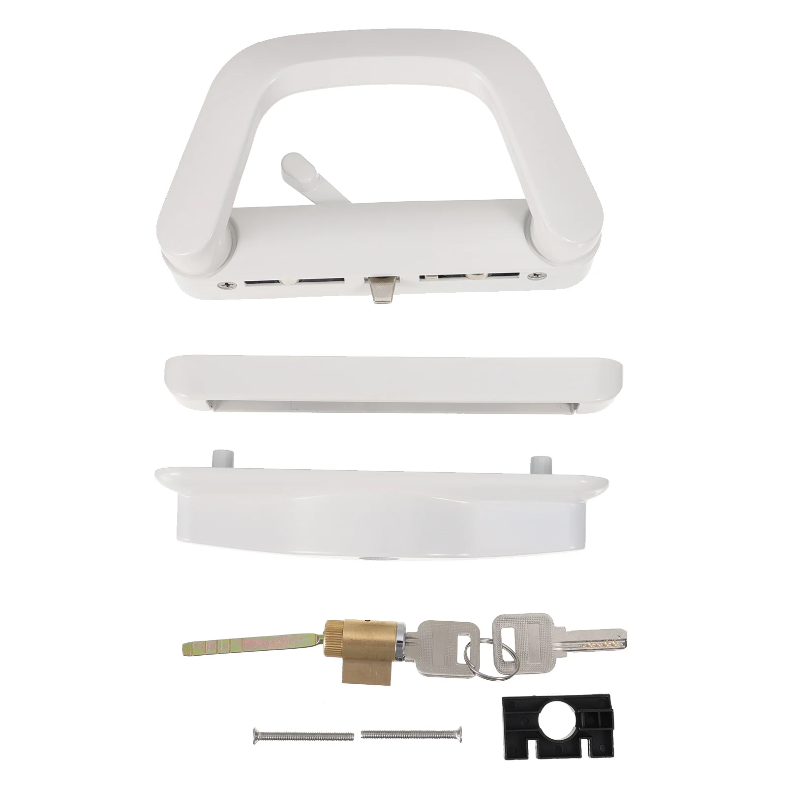 

1 Set Door Lock Convenient Sliding Door Tear Drop Kit Alloy Privacy Lock