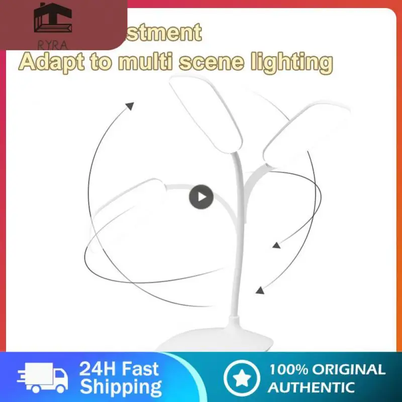 

Table Light 3 Color Rechargeable Bedroom Bedside Lamp Stepless Dimmable Eye Protection Night Light Portable Led Desk Lamp