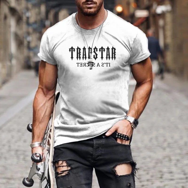 

Trapstar T-Shirt 2022 Men Women High Quality Fashion Tshirt Sports Short Sleeve T Shirt For MenTrendy Streetwear Trendy Tops