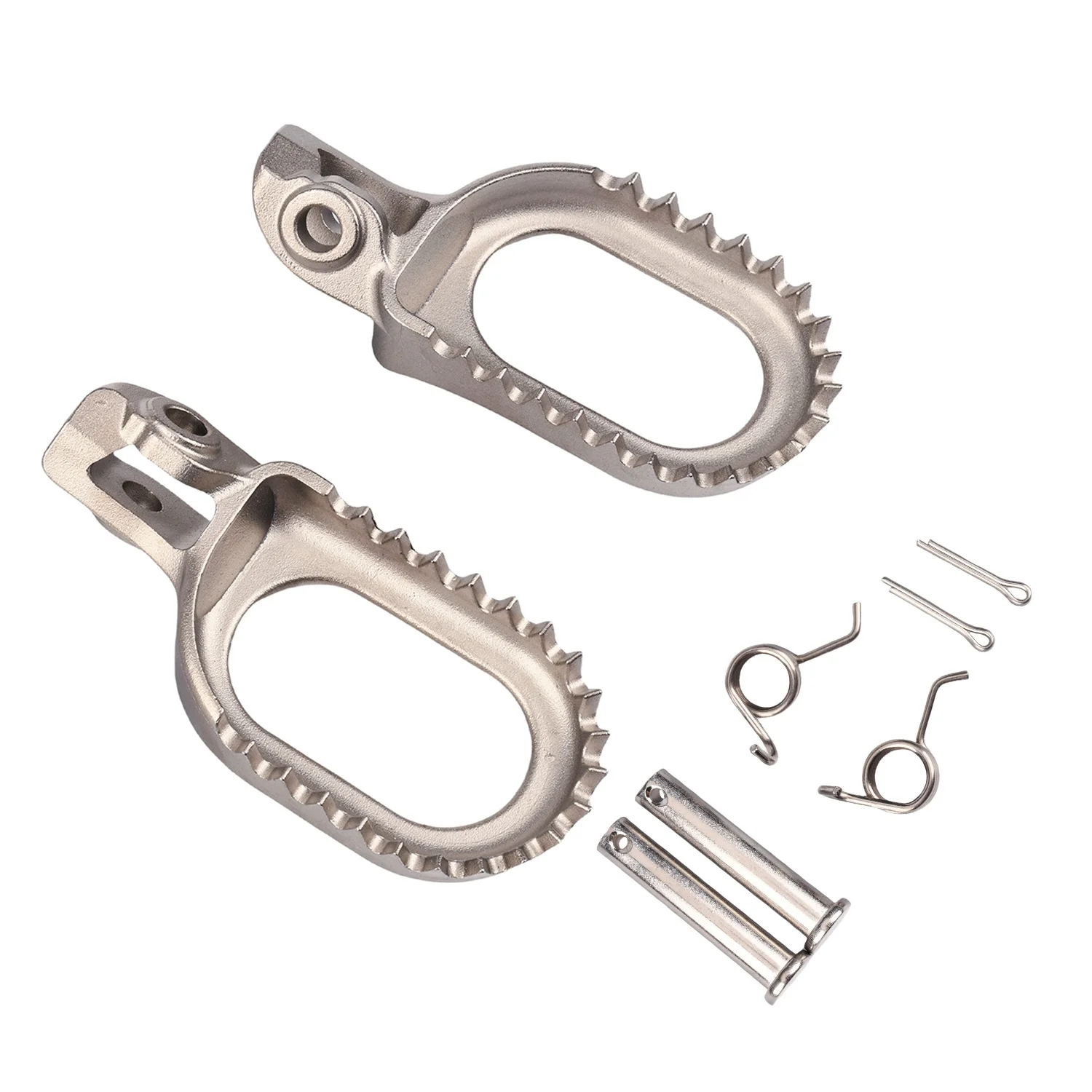 

Новые мотоциклетные подножки из нержавеющей стали с подвижной спинкой, 3 мм, подножки для KTM 125-500 XC SX XCF SXF EXC EXCF XCW 2023-2024