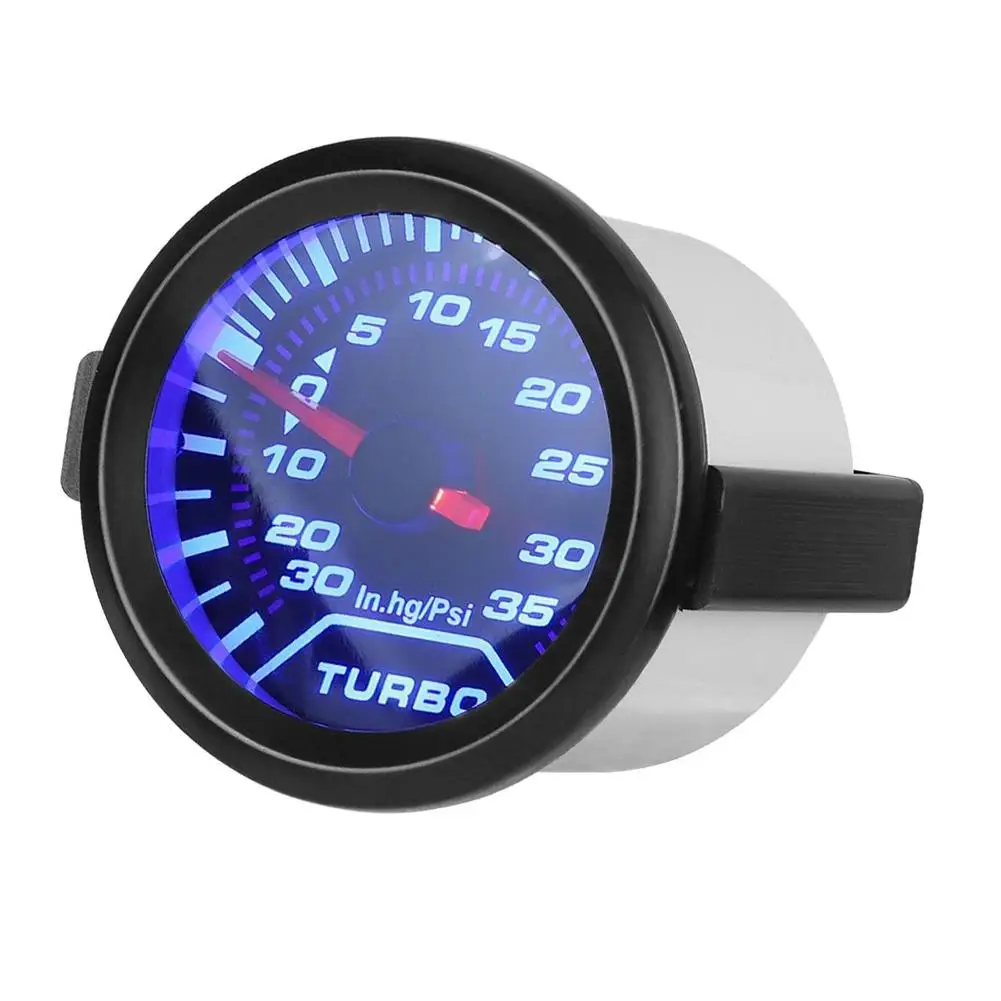 

52 мм 2 дюйма Автомобильный турбонаддувной манометр Инструмент 0-35 PSI Регулируемый манометр автомобильные аксессуары Прямая поставка