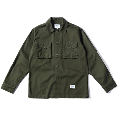 

Мужская осенне-Весенняя тонкая куртка свободного покроя с несколькими карманами