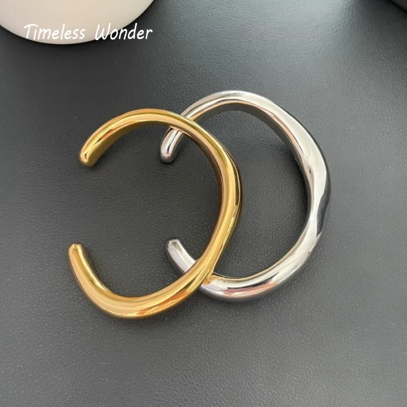 Набор браслетов из латуни с геометрическим рисунком в готическом стиле