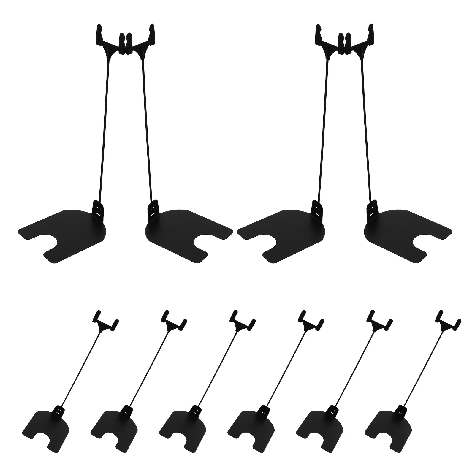 10 шт. витрина ценник рекламный зажим держатель для полки карточек стойка