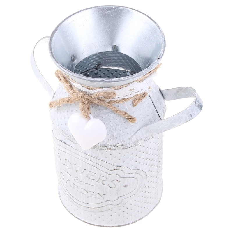 Кофейник в форме цветочного горшка кувшин для молока ваза винтажный примитивный