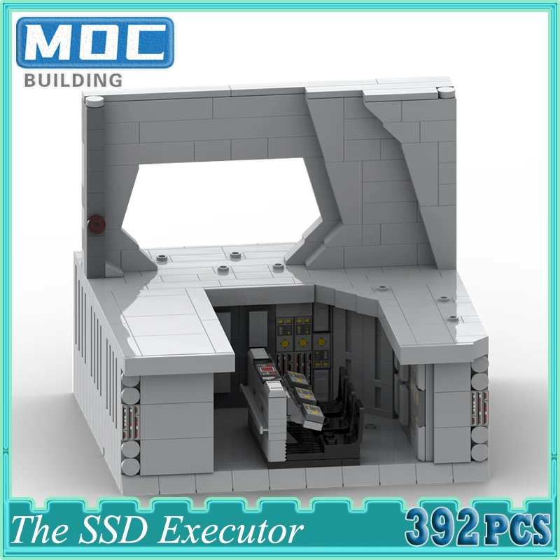 

Movie Series Space Wars The SSD Executor DIY Assembled Bricks Creative Building Blocks Children Toys Display Gifts