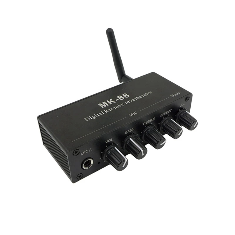 MK-88 аудиоусилитель смесительная плата Стерео предусилитель с блоком питания 12 В