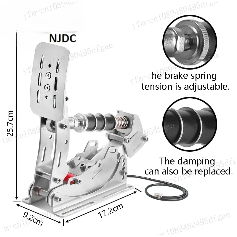 Педаль для моделирования гонок имитация ПК датчик давления взвешивания
