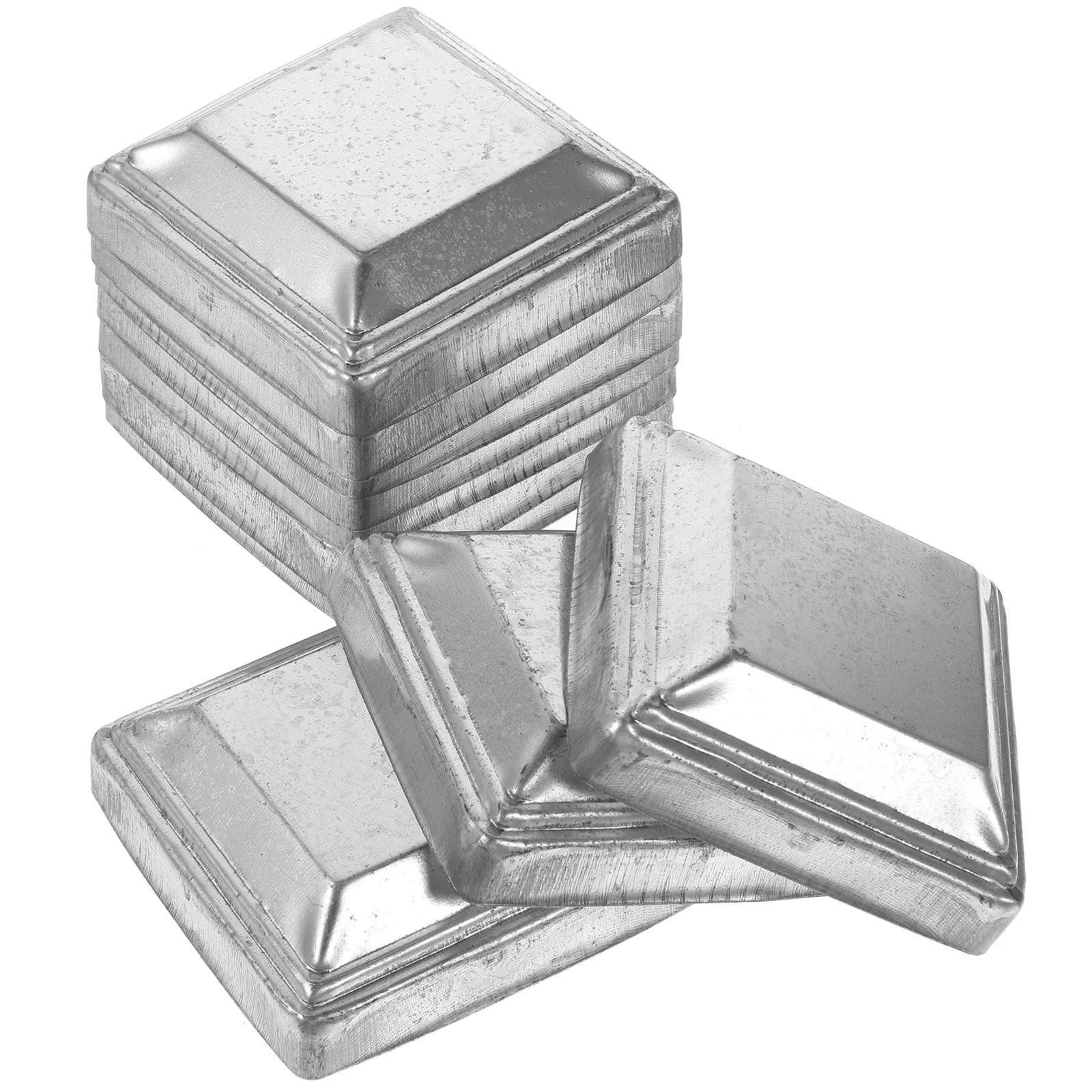 

10 Pcs Cap Wrought Iron Fence Accessories Chair Decorations Topper Post Replacement