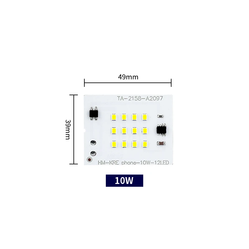 

Чип для светодиодного прожектора 150 Вт, 100 Вт, 50 Вт, 30 Вт, 20 Вт, 10 Вт, бусины SMD 2835, 220-240 В переменного тока, светодиодная прожексветильник ная лампа для нарусветильник освещения, точесветильник ильник