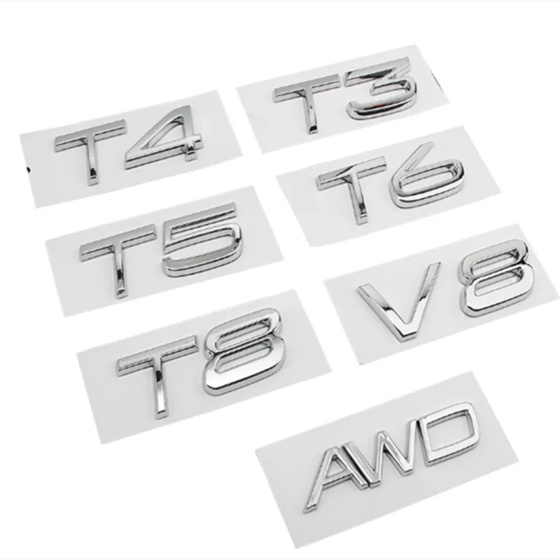 Автомобильные 3D ABS багажник письма логотип значок эмблема наклейки Стайлинг