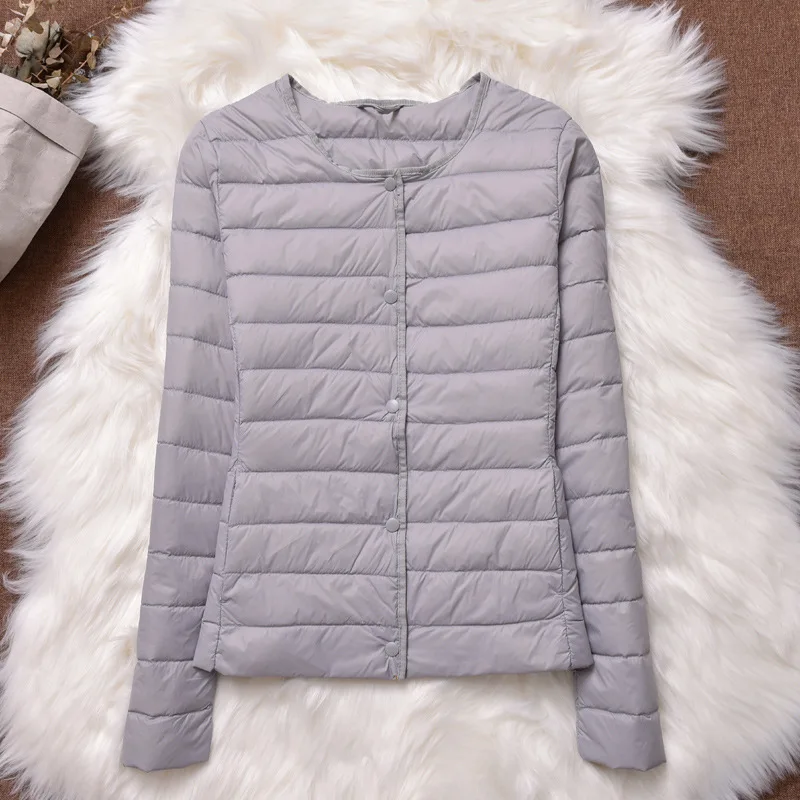 Women Duck Down Jackets 2022 New Autumn Winter Ultra Light Portable Puffer Feather Coats Female Windproof Parkas Casaco Feminino