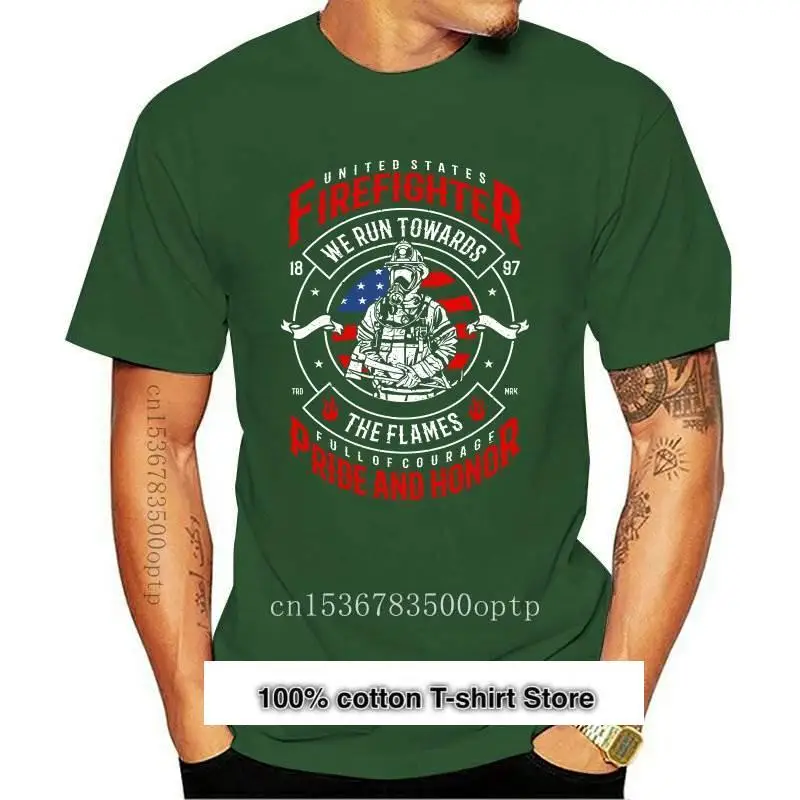 

EE. UU. Departamento de Bomberos bombero combatiente del fuego camiseta