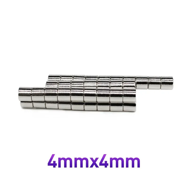 50/100/200/500/1000 шт. 4x4 мини круглые редкоземельные магниты N35 мм дисковые постоянные