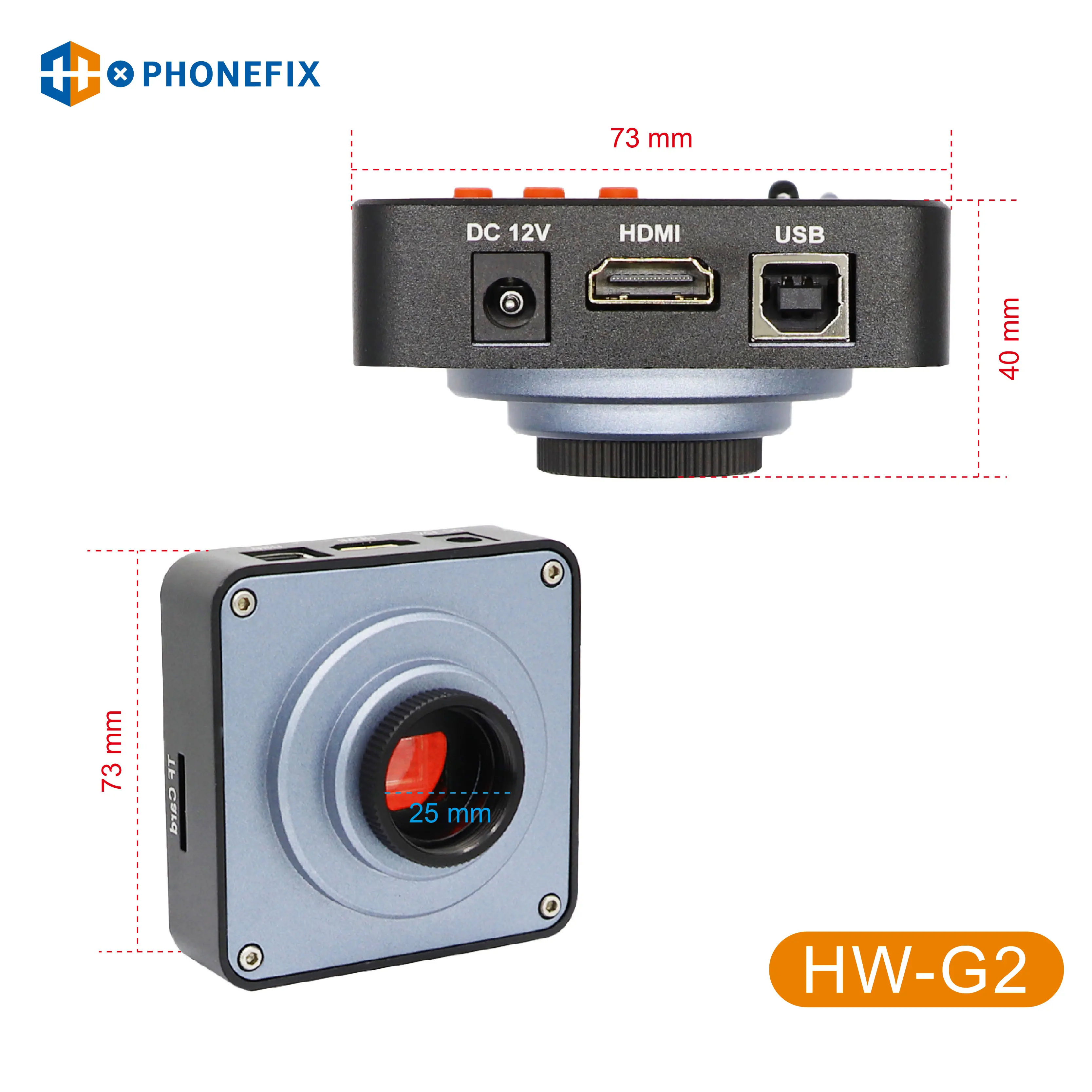 

Mshiwi 38MP HDMI USB Микроскоп 500X