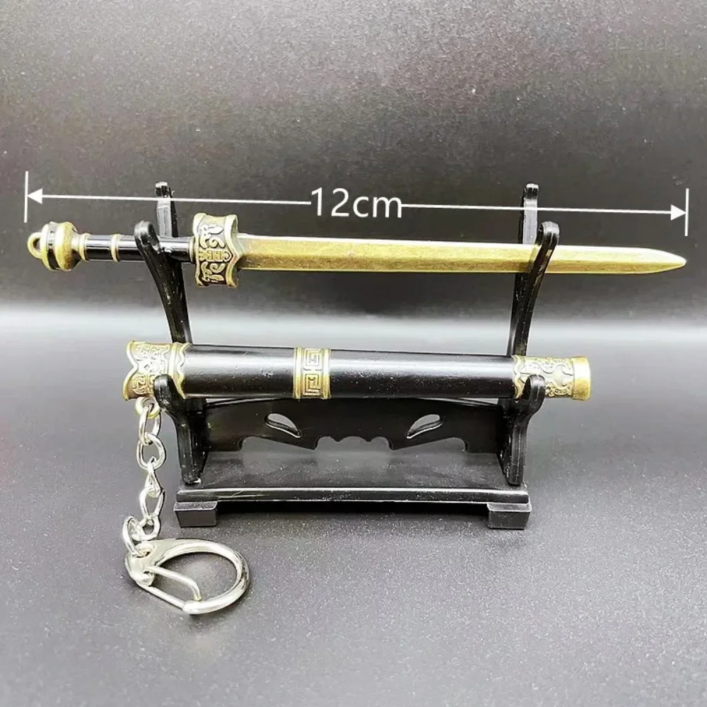 Katana Sword Toys Подвеска Брелок Мини Модель Оружи с Оболочкой Игрушечный Нож Металл Аниме Брелок Орнамент Кошелек Очарование Аксессуары (art.: 3920cbcbad2e7) - 3920cbcbad2e7