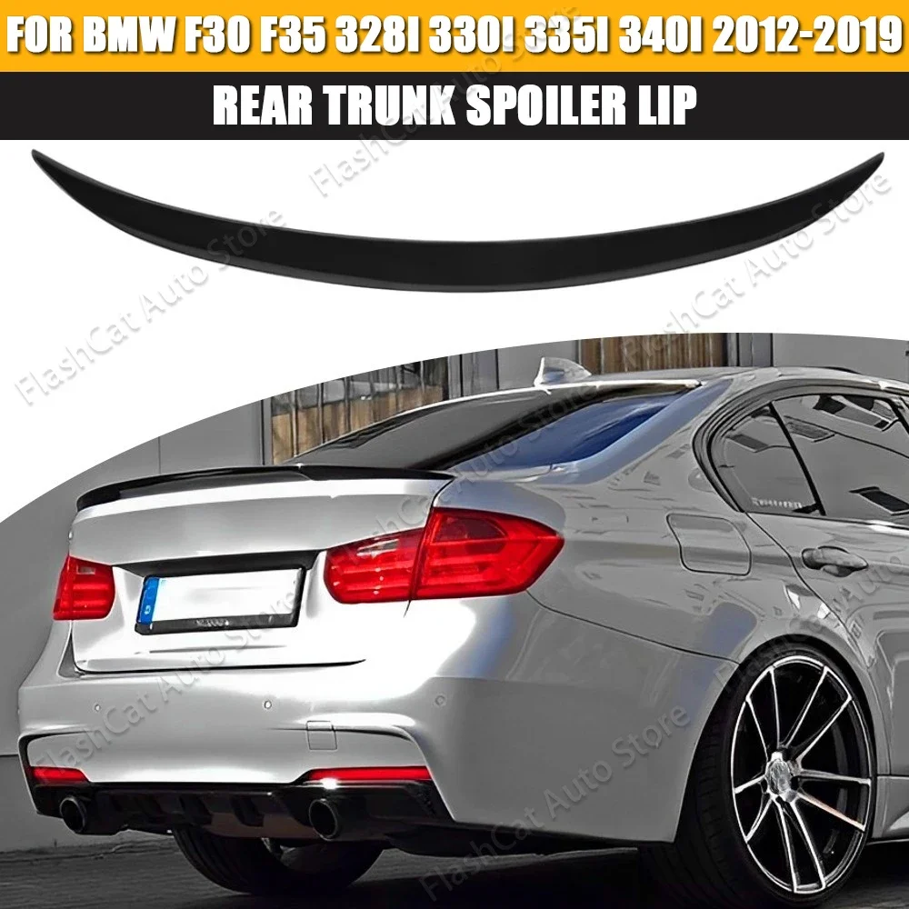 

Для BMW F30 F35 F80 MP Style спойлер заднего багажника, крыла 3 Series 316d 318i 320i 330i 325i 320d 340i M3 BodyKits 2012-2019