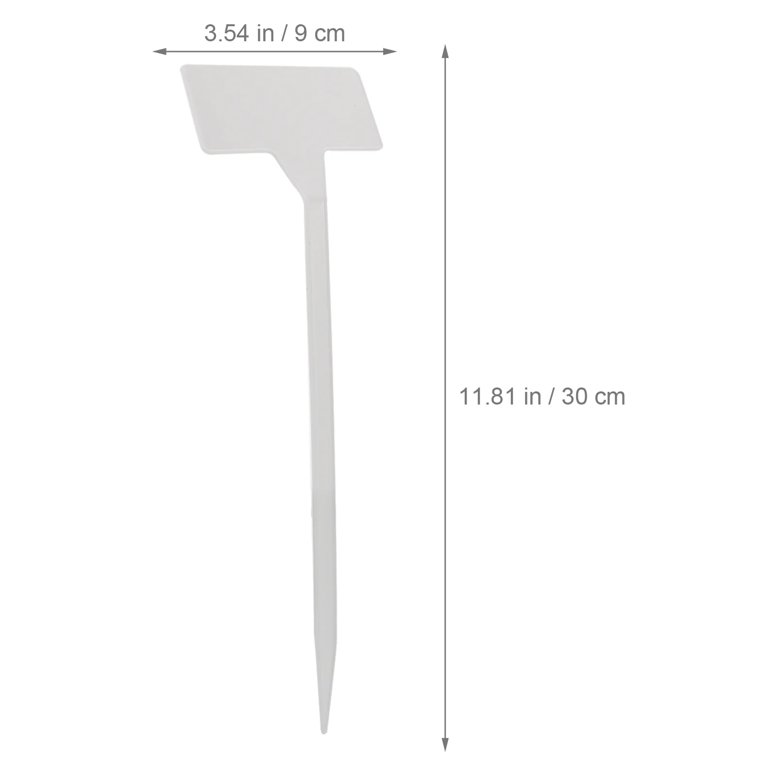 20 шт. этикетка для растений детская бирка белый декор заметки маркер цветов