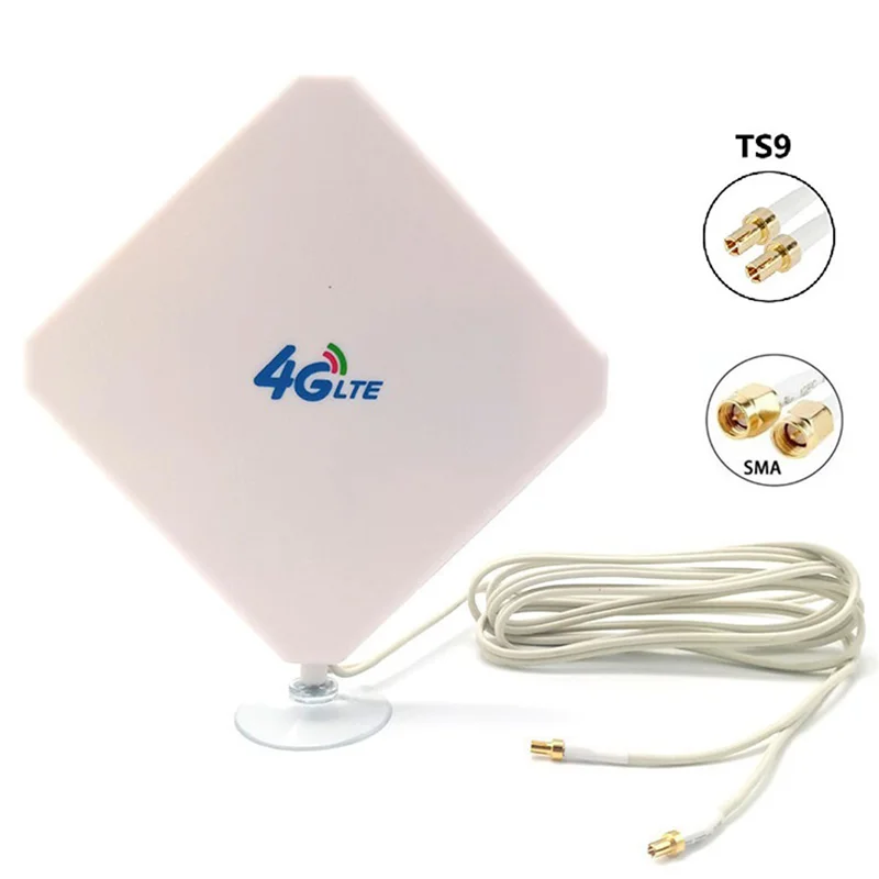 Hi-Gain 3G 4G LTE Outdoor 35DBi Направленная широкополосная антенна MIMO Wi-Fi 3 метра RG174 Кабельная