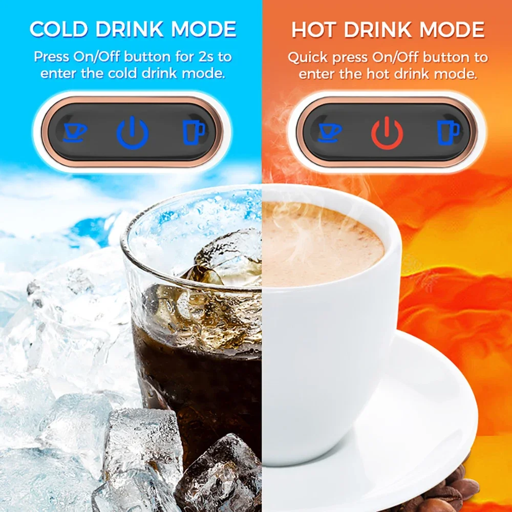 CAFELFFE 4 в 1 многокапсульная кофемашина горячая/холодная DG Cappuccino Nes маленькая