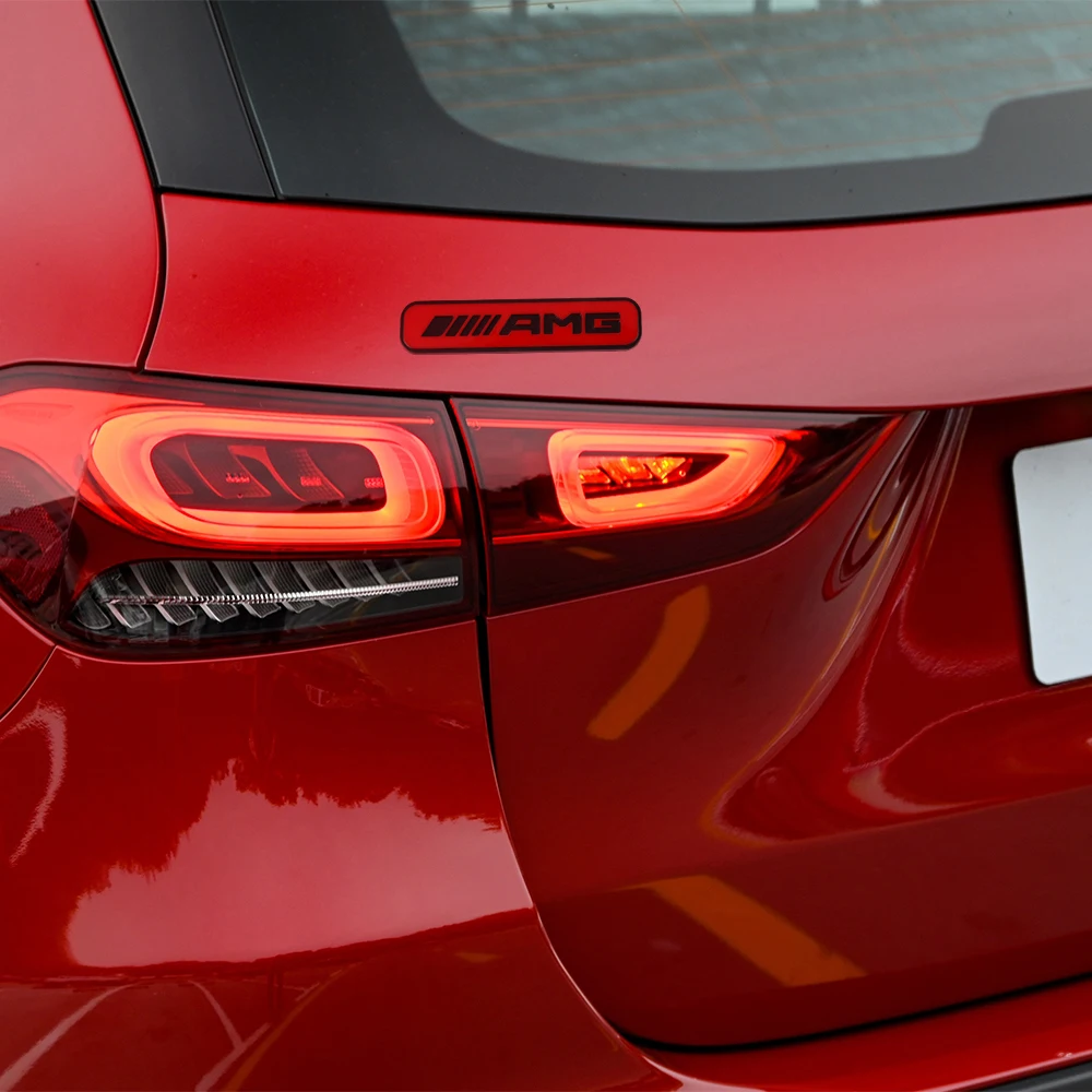 3D значок AMG Стайлинг автомобиля эмблема багажника АБС-пластик наклейка для Mercedes