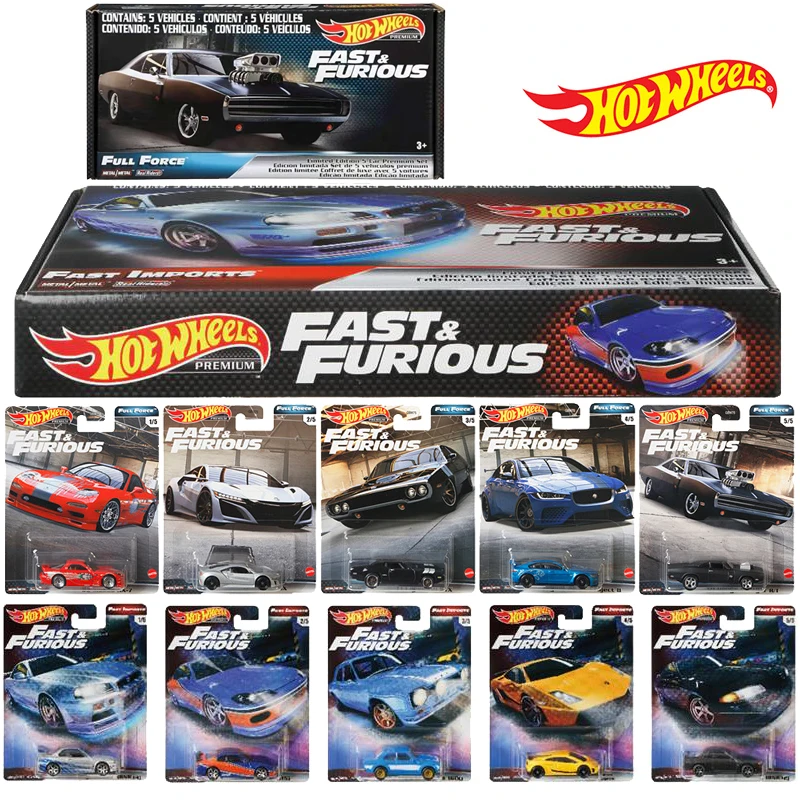 Hot Wheels Форсаж Nissan Silvia Skyline GT-R R34 1970 Ford Escort Rs 1600 64 Metalen литая Авто Speelgoed |