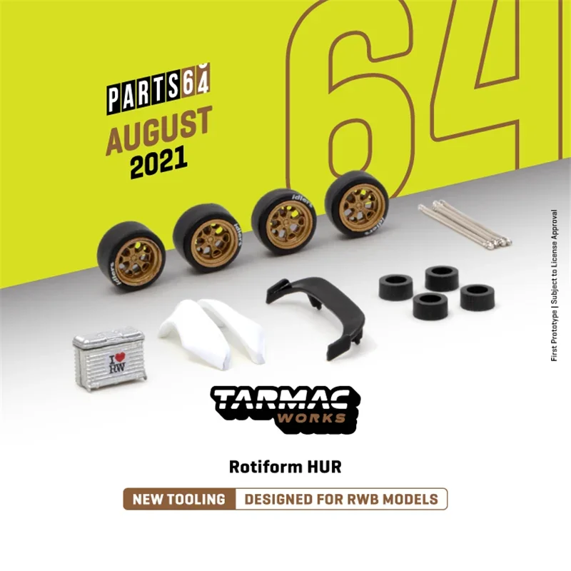 Tarmac Works 1:64 Rotiform HUR разработанный для моделей RWB