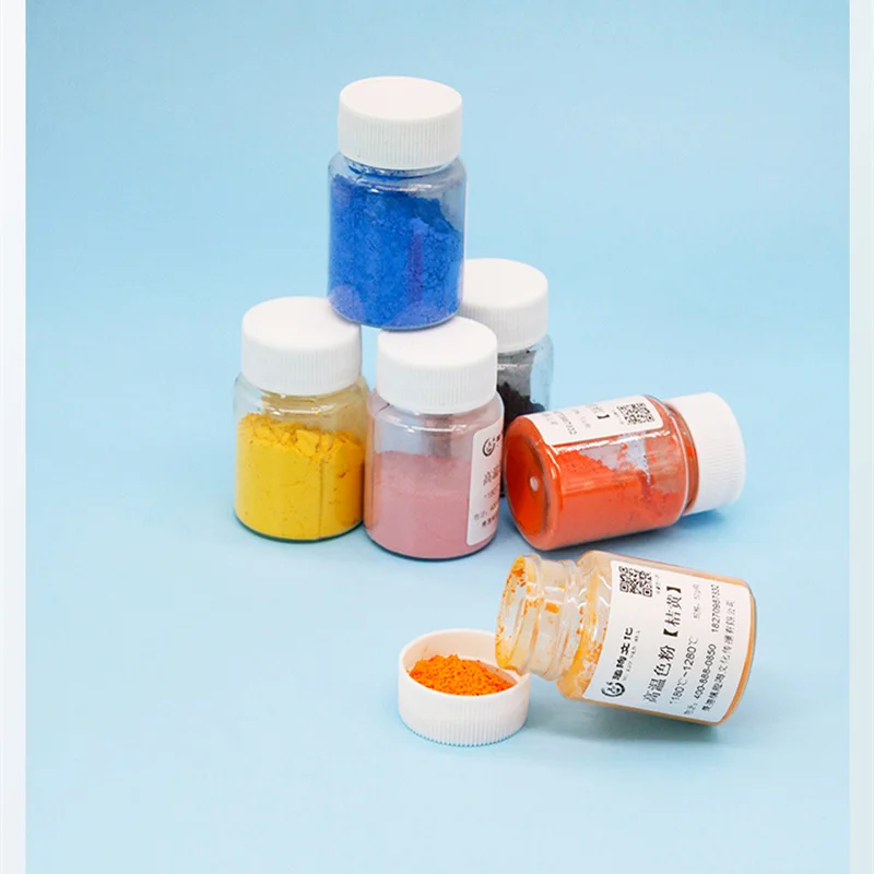 Керамическая подглазурная краска 50 г мощный пигмент средняя температура цвет