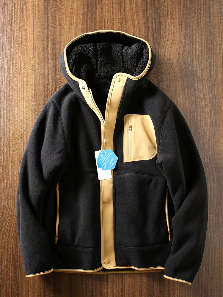 Двусторонний толстый бархат! Бестрашная зима! Осенне-зимняя мужская и женская