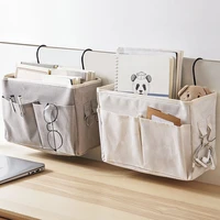 bedside caddying bed organizer storage bag pocket for dorm rooms rails bedroom dorm kitchen organization