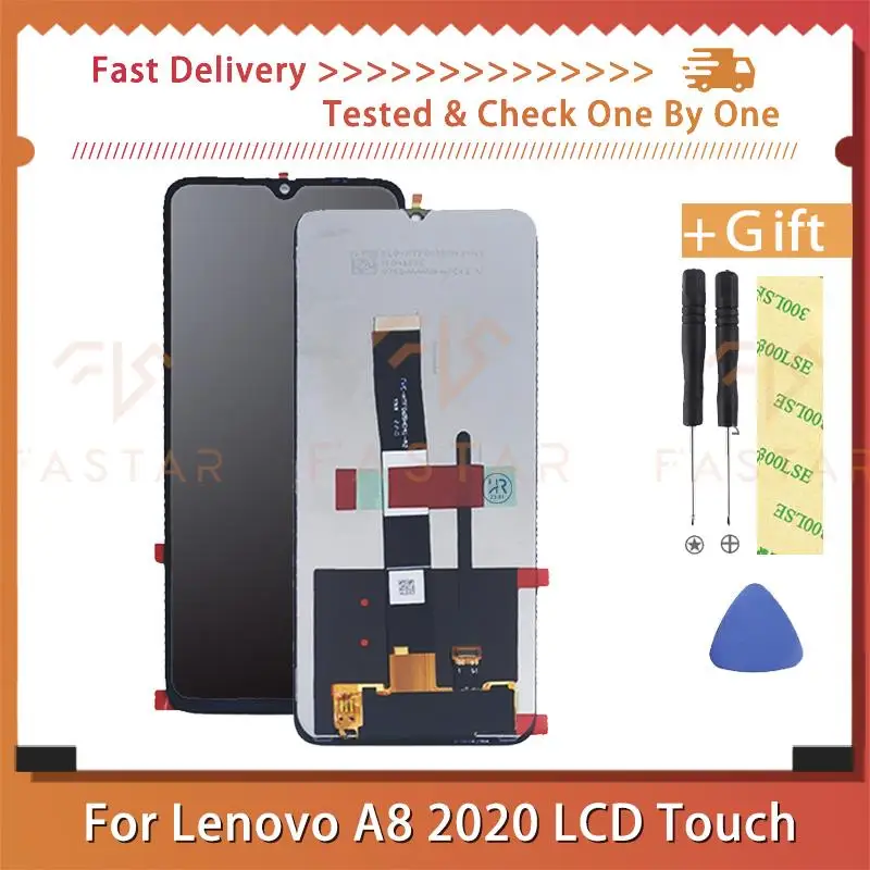 6,53 оригинальный дигитайзер для Lenovo A8 2020, сменный сенсорный ЖК-экран для A82020 L10041, сенсорный дисплей