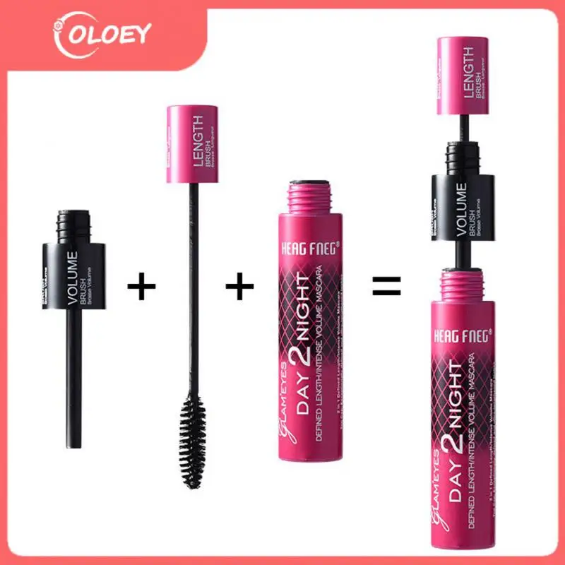 

Black Lashes Mascara 4D Silk Fiber Eyelashes Curling Thick Lengthening Eyelash Extension Waterproof Volume Lash Cosmetics Makeup