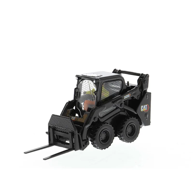 DM масштаб 1:50 CAT 242D3 колесный погрузчик из сплава, коллекция моделей автомобилей, украшения 85676BK (art.: 3920cc7462f65) - 3920cc7462f65