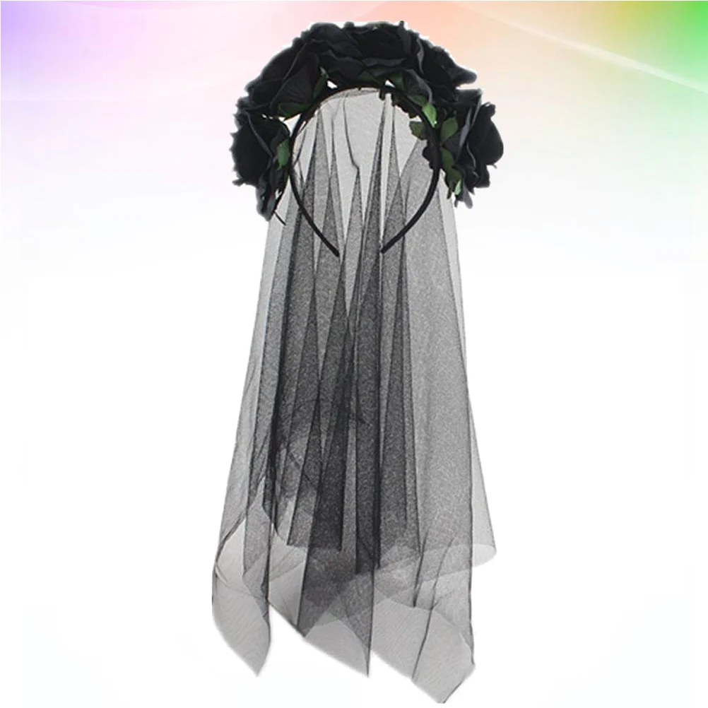 

Ободок для волос «День мертвых», мексиканская Роза, аксессуары для волос